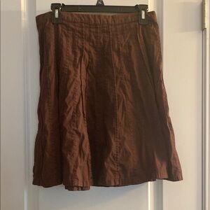 Elegant Brown Skirt